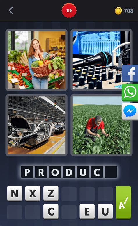 4 pics 1 word with answer